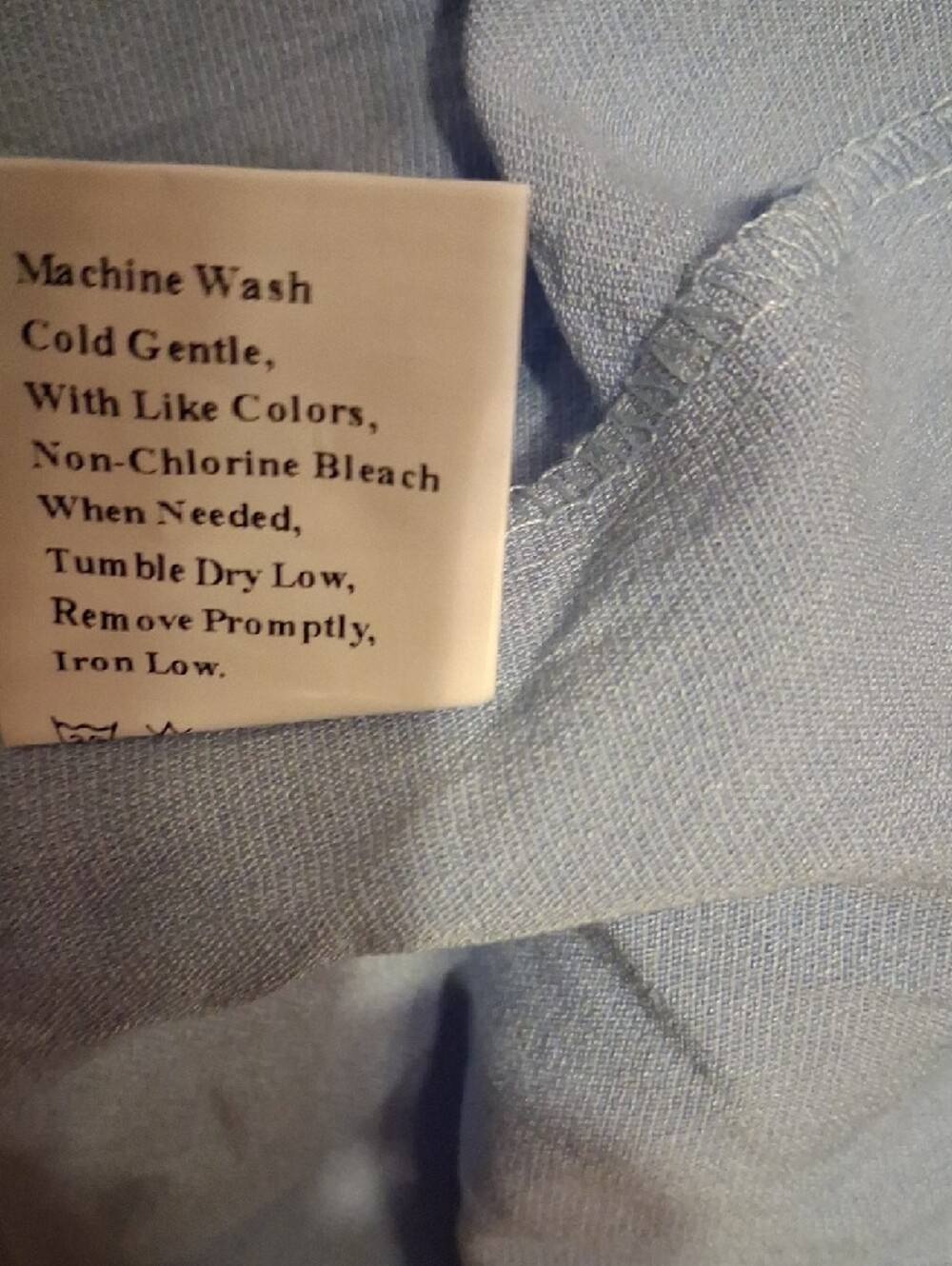 Strapless Tiered Maxi Dress in Light Blue Sz Large - Picture 7 of 10